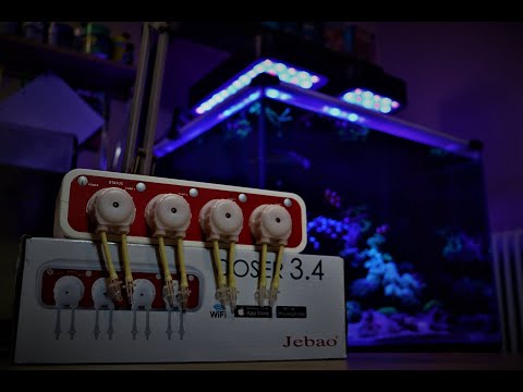 Jebao Doser 3.4 unboxing GR (Δοσομετρικη αντλία)