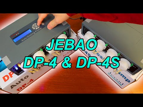 Jebao DP-4 and DP-4S Unboxing & Setting Up (4-Channel Dosing Pump)
