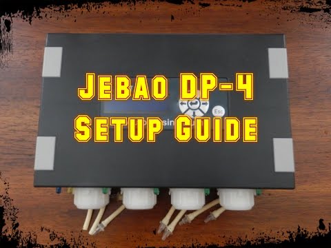 Jebao DP-4 Dosing Pump Setup | Beginner Guide To Saltwater Aquariums