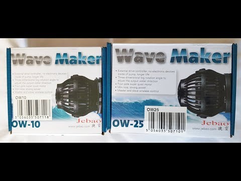Jebao OW-10 VS OW-25 Unboxing