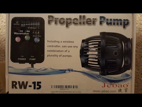 Jebao RW-15 product overview on my 180g mix reef tank, saltwater aquarium