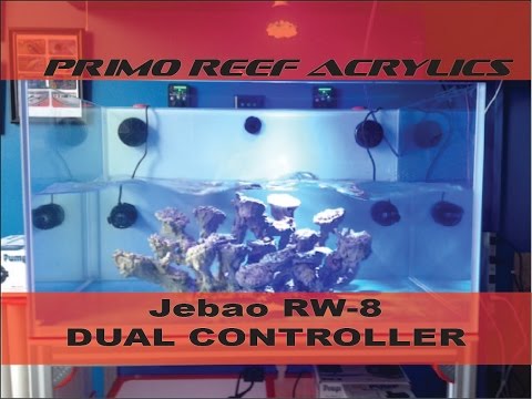 Jebao RW-8 Dual Controller in ACTION!