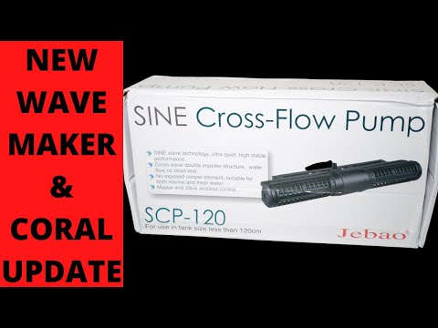 Jebao SCP-120 Wavemaker | Sine wave