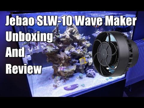 Jebao SLW-10 Wave Maker Unboxing and Review