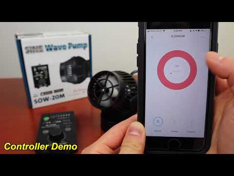 Jebao SOW-20M Wavemaker (Jebao Aqua App Tutorial)