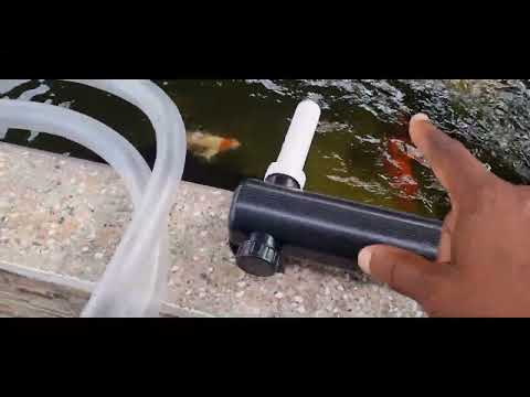 Jebao UV Clarifier installed