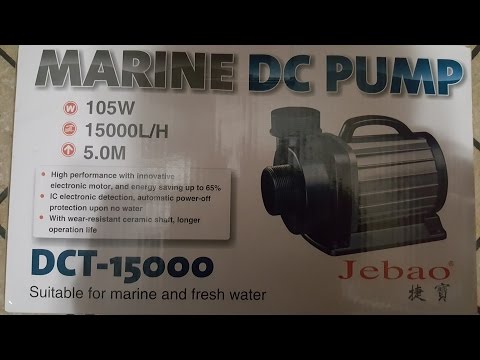 Marine DC Pump, Jebao DCT 15000 product overview