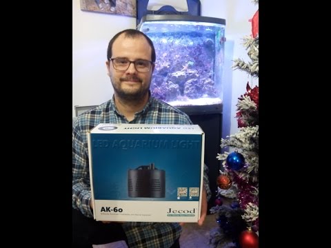 OceanMon: unboxing foco LED AK60 Jecod-Jebao