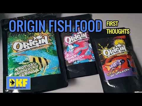 ORIGIN AQUATIC NUTRITION FISH FOOD FIRST THOUGHTS