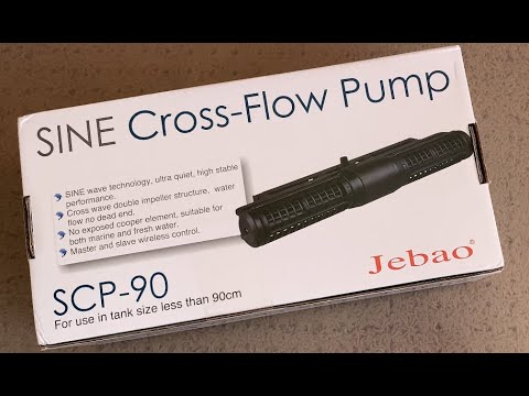 REVIEW Jebao SINE Cross Flow Pump SCP 90