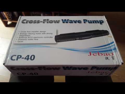 Unbox of jebao / jecod cp40 crossflow