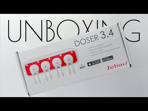 Unboxing Auto Dosificadora Jebao Doser 3.4 Para Acuario Marino