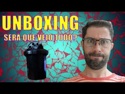 Unboxing de aquario – Filtro Pressurizado da Jebao