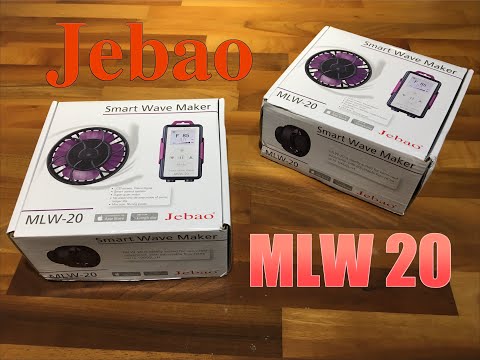 Unboxing & first impression Jebao MLW 20 Wave Pump