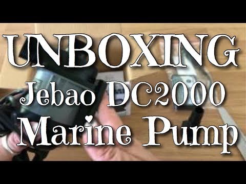 *UNBOXING* Jebao DC2000 Marine Pump