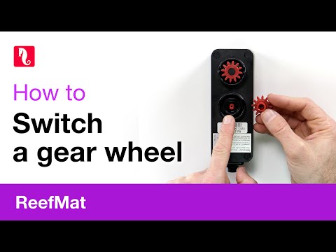ReefMat – how to switch a gear wheel