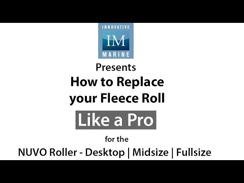 NUVO Roller – How to Replace your Fleece Roll