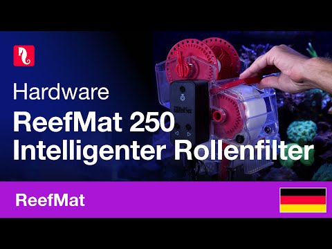 Der ReefMat 250 – die kompakte Version des branchenführenden Rollenfilters.