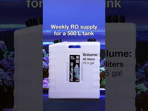 The ReefCans – More RO water for less valuable floor space