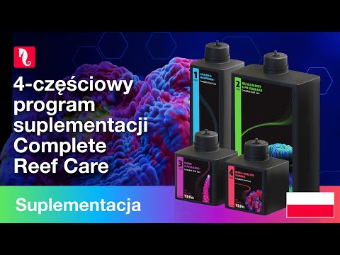 4-częściowy program suplementacji Complete Reef Care