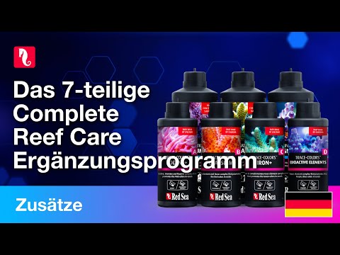 Das 7-teilige Complete Reef Care Ergänzungsprogramm