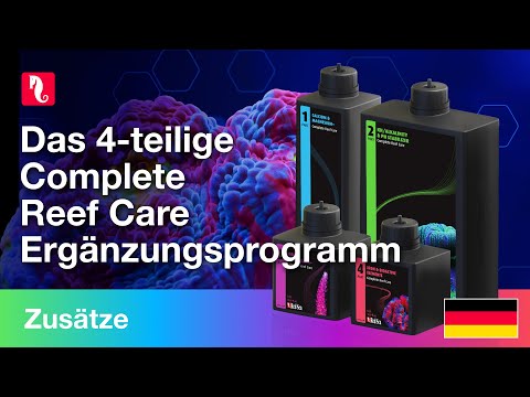 Das 4-teilige Complete Reef Care Ergänzungsprogramm