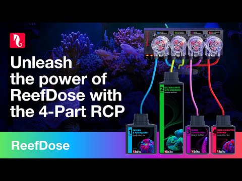 Unleash the power of the ReefDose 4 and experience simplified dosing!