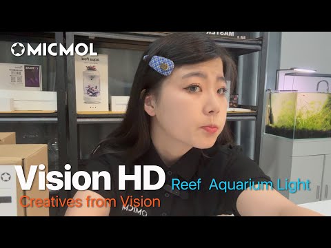 MicMol – Vision HD 180 – the Latest Reef LED Aquarium Lighting