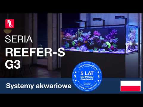 Seria REEFER-S G3! Kompletne systemy akwariowe klasy premium przygotowane do prowadzenia rafy